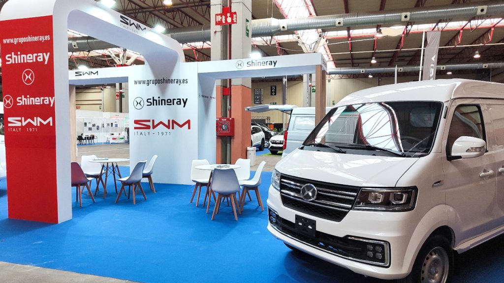 Feria del Taxi - Zaragoza 2024. Stand del Grupo Shineray